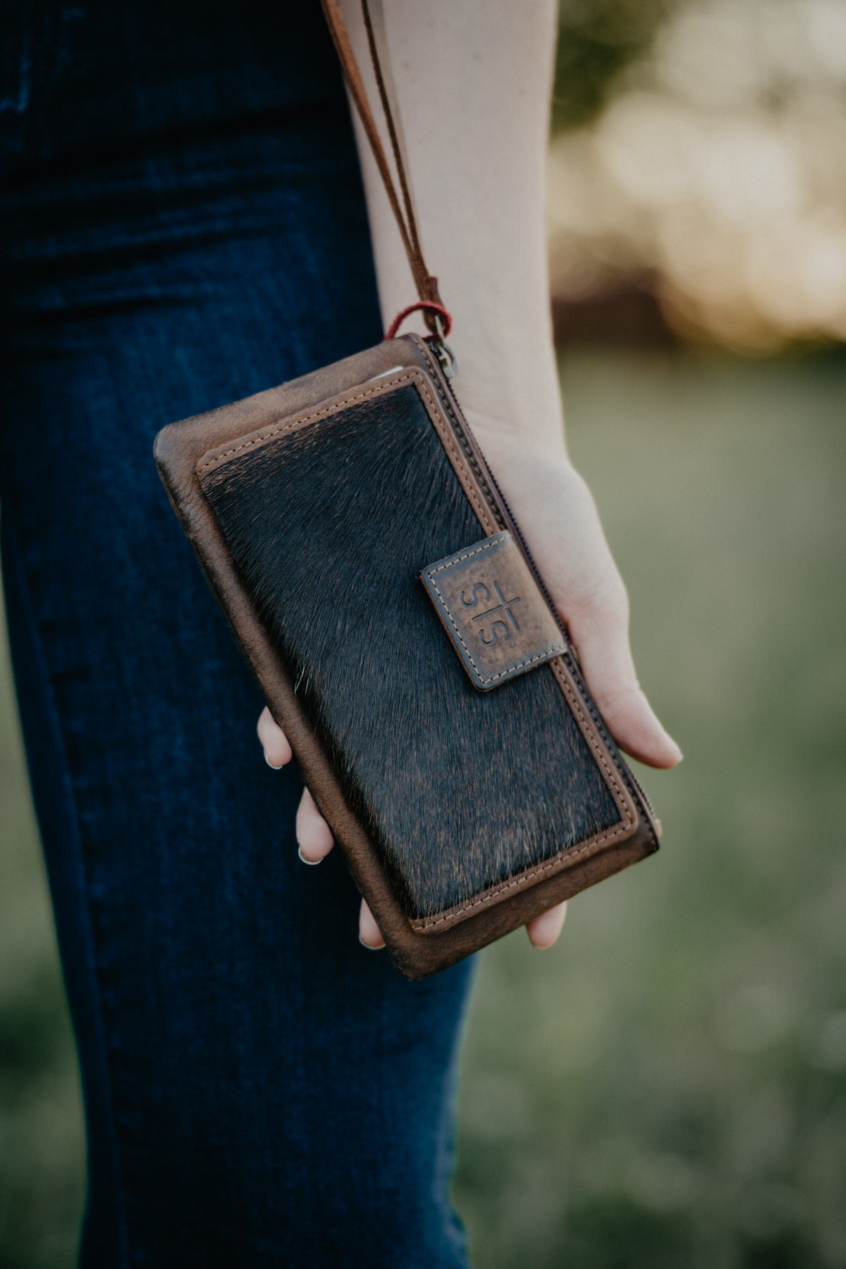 'Haley' Cowhide Wallet STS Ranchwear 5