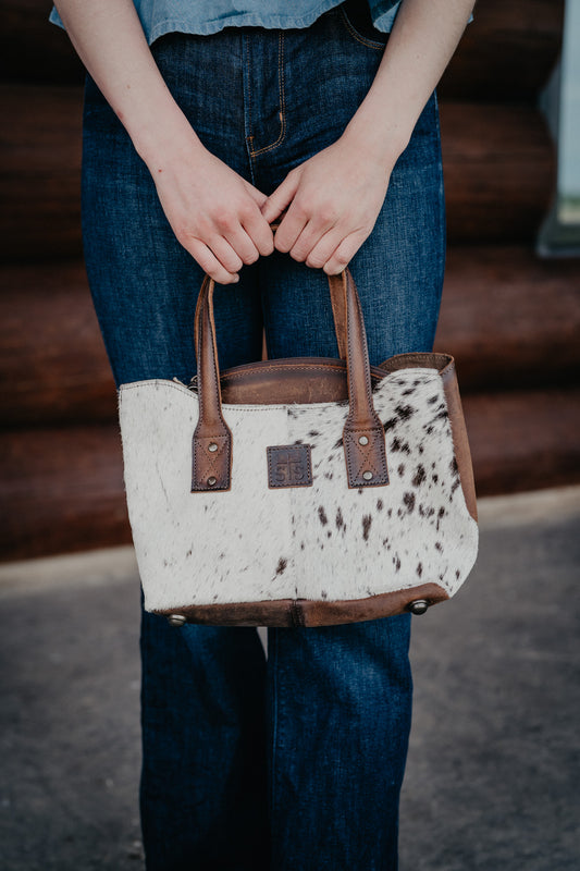 'Josie' Cowhide Satchel by STS Ranchwear