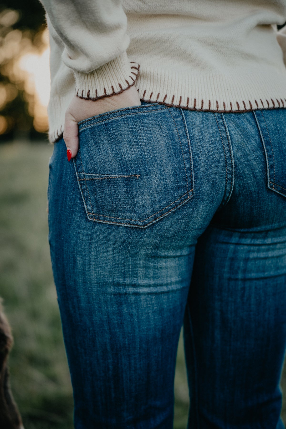 'Bessie' Perfect Rise Slim Trouser Jean by Ariat (Sizes 24-24W Extended)