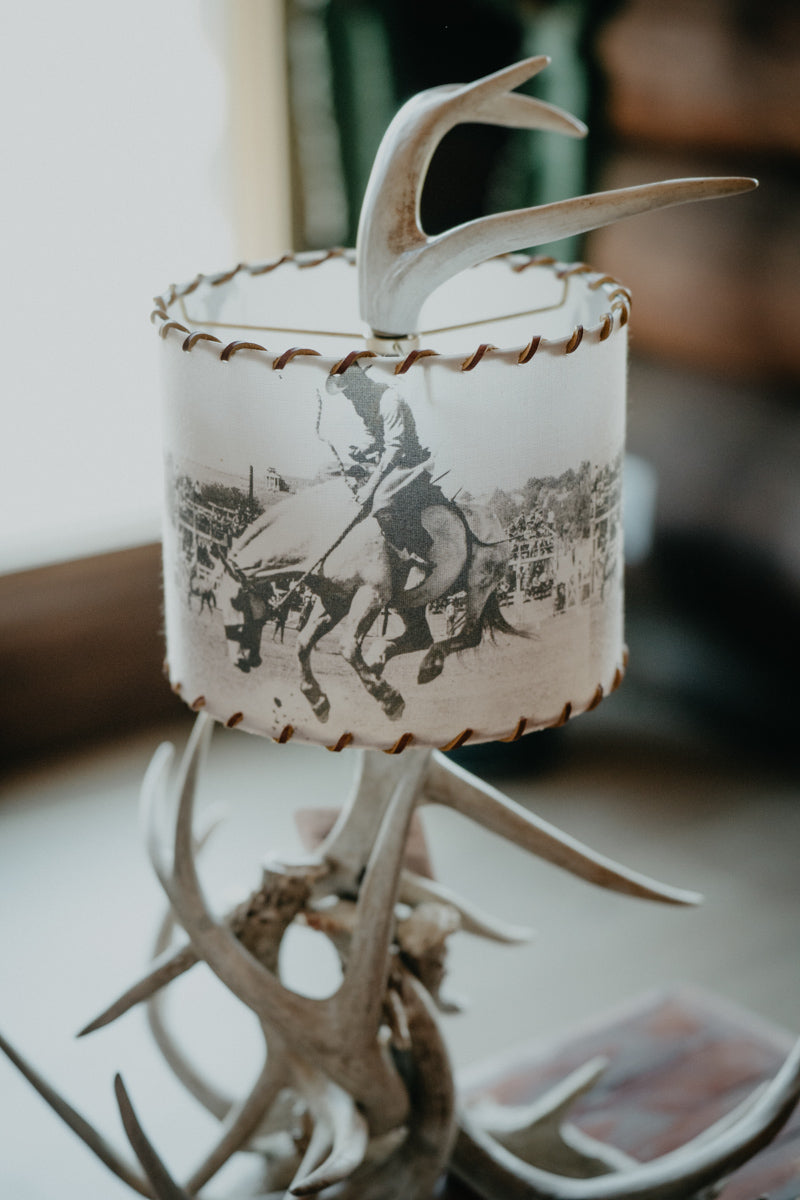 Lampshade 'Vintage Bronc' - 8 Inches