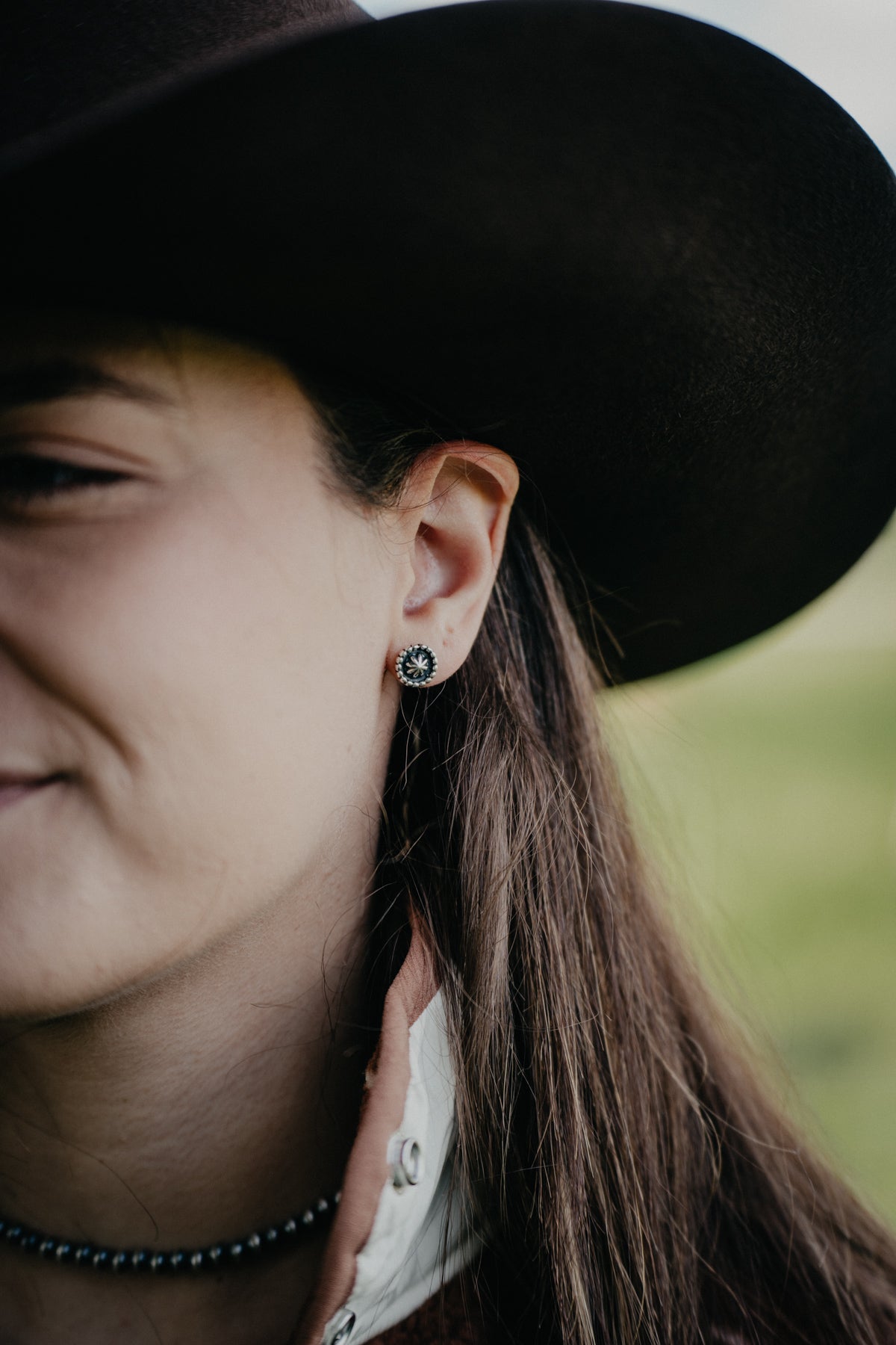 Star Mini Concho Earrings