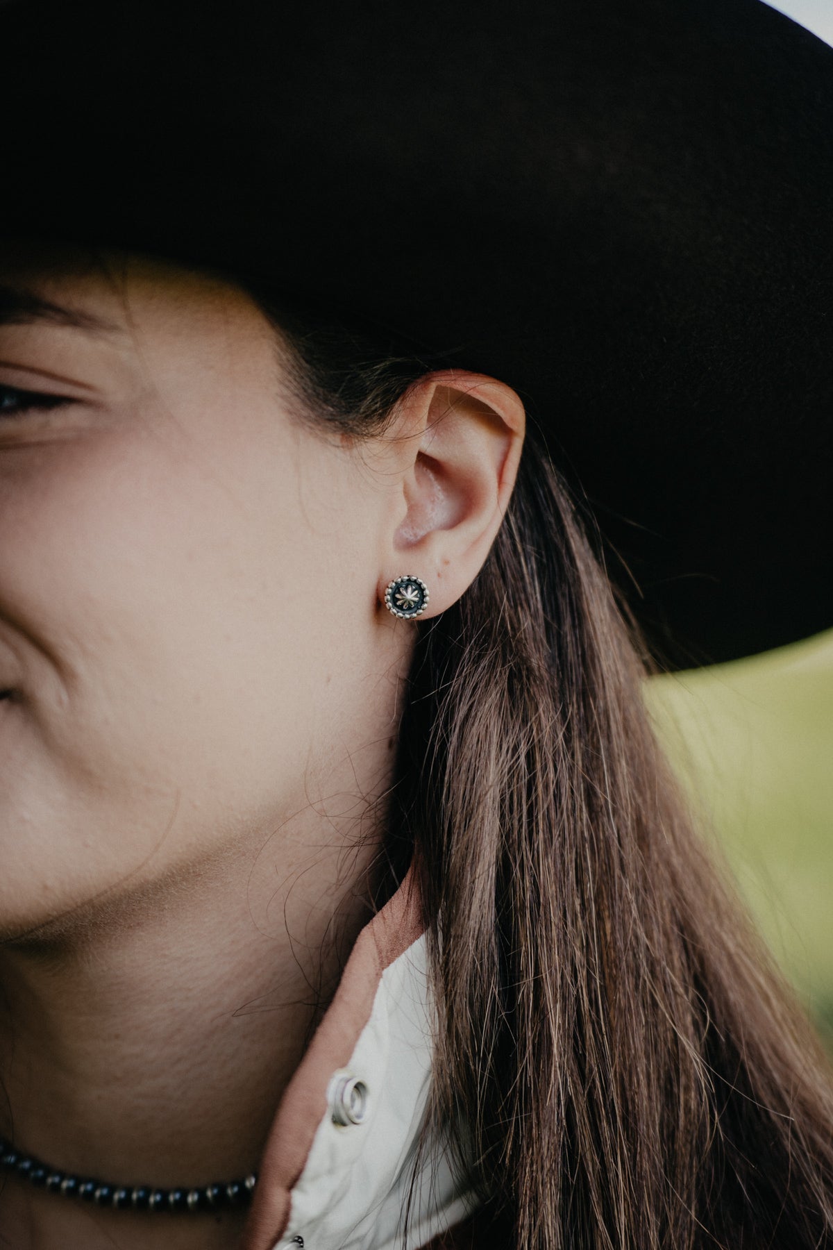 Star Mini Concho Earrings