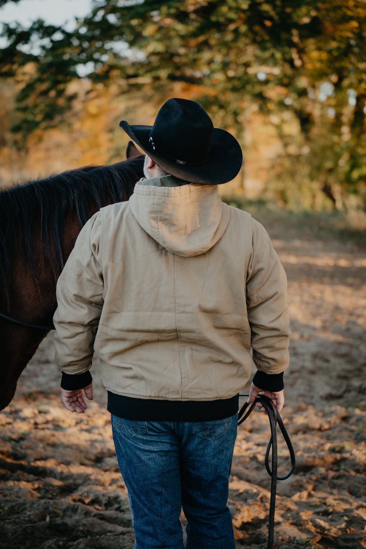'Bennett' Men's Taupe Barn Coat by Kimes Ranch