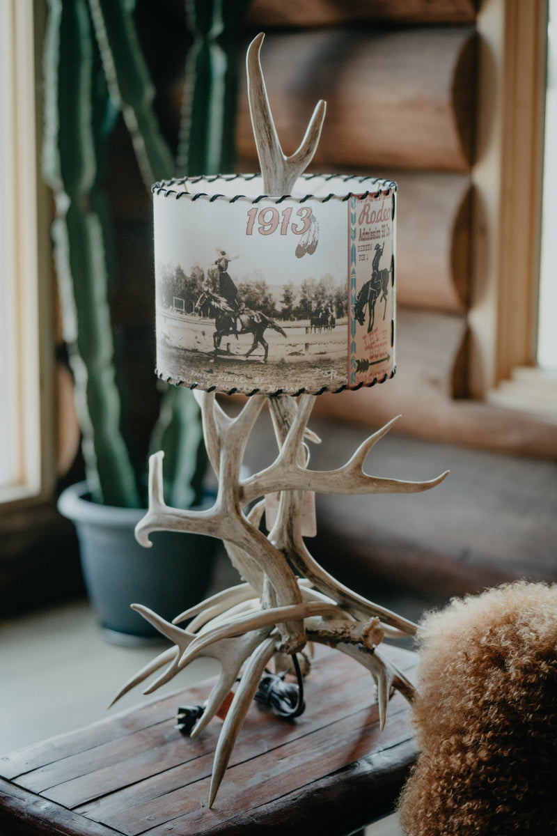 Lampshade 'Sheridan Wyoming' Rodeo Blue - 11 Inches