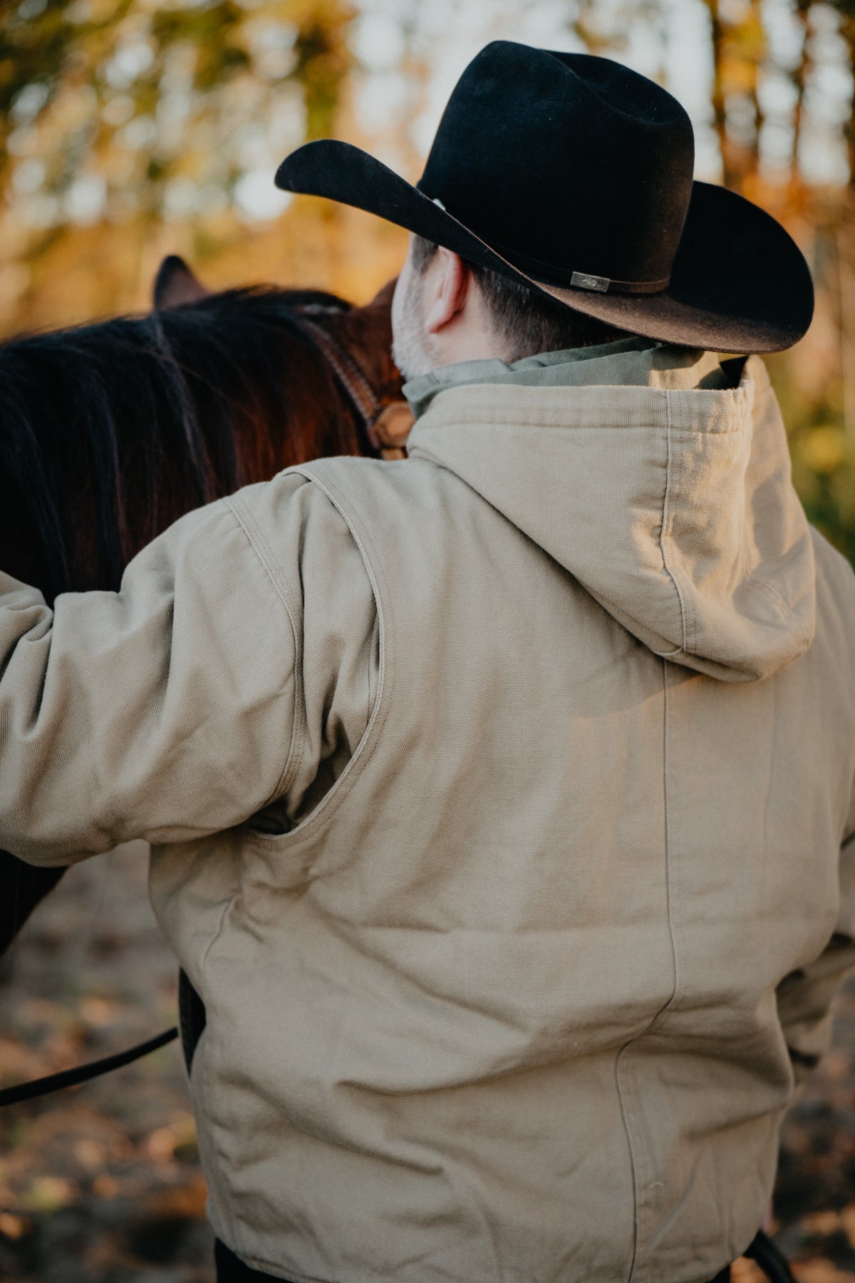 'Bennett' Men's Taupe Barn Coat by Kimes Ranch