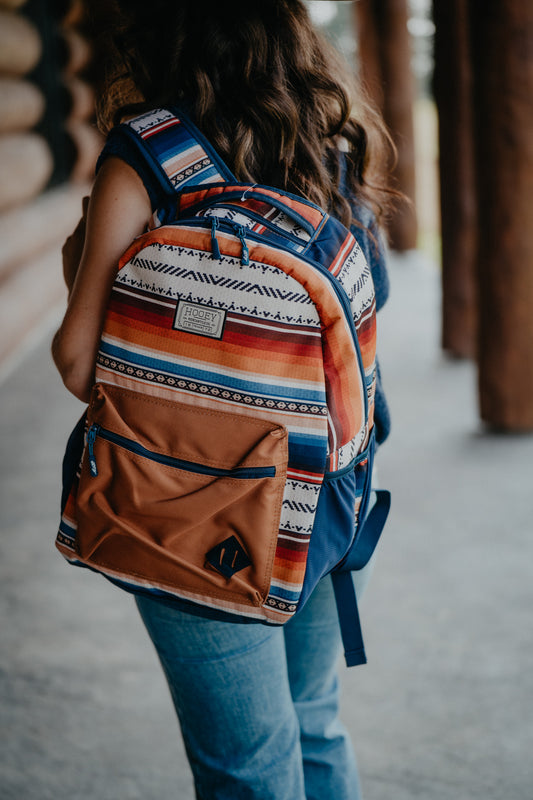 'Recess' Hooey Backpack Clay/Whitecap Grey/Folkstone Grey Serape Pattern