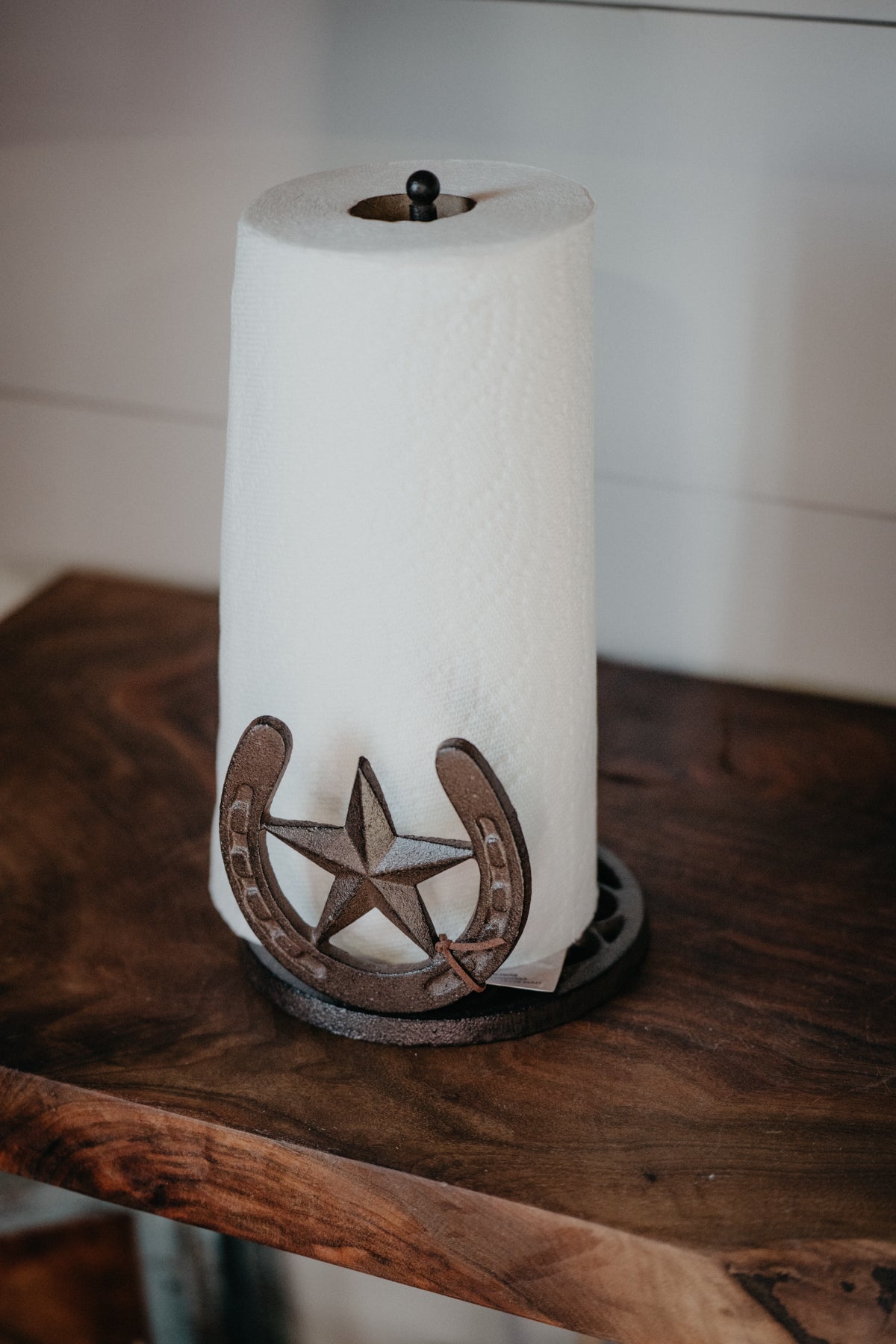 Cast Iron Paper Towel Holders (Iron Star/ Rooster)