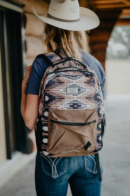 'Recess' Hooey Backpack Whitecap Grey/Portabella/Black Pattern
