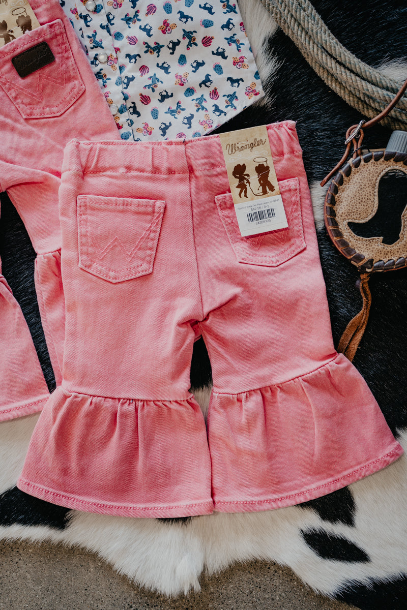 'Samira' Baby Girl Flare Jeans (0-3M-4T)