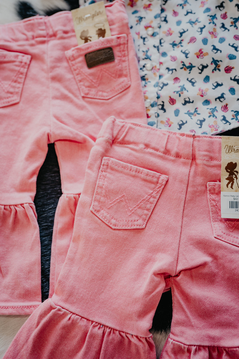 'Samira' Baby Girl Flare Jeans (0-3M-4T)