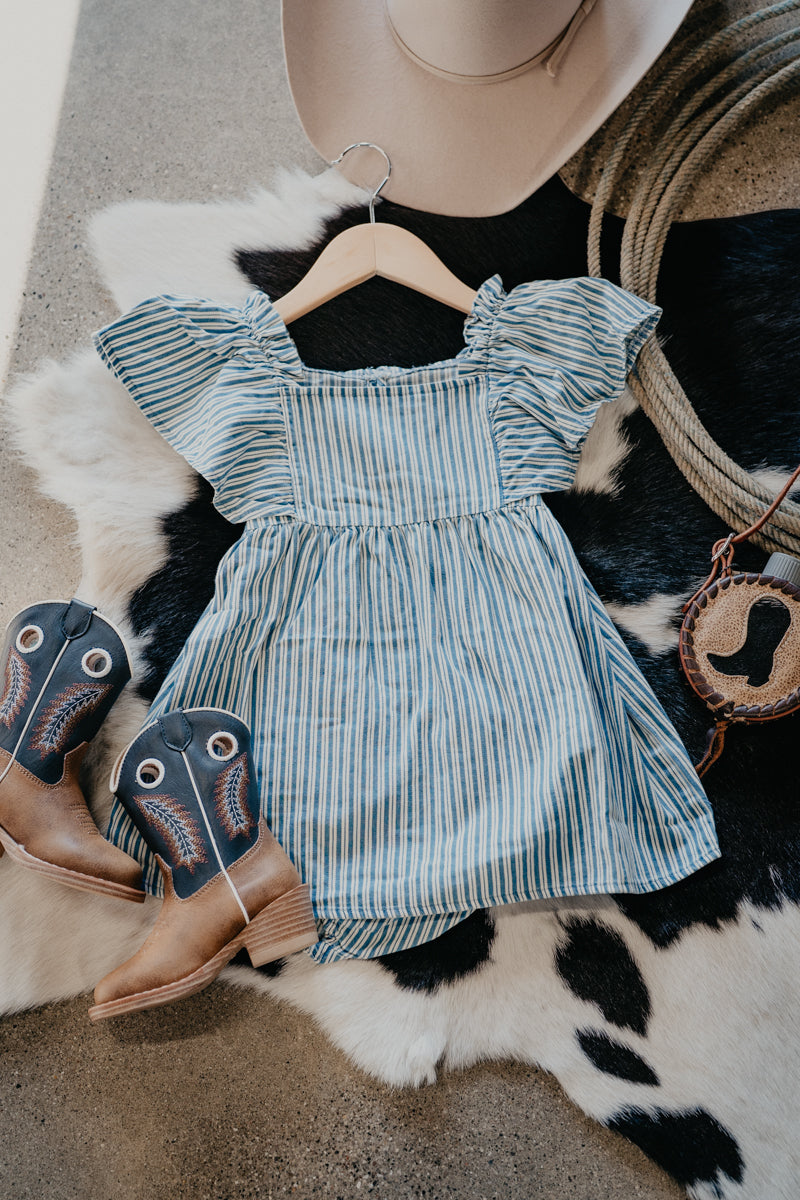 Wrangler Baby Girl Short Sleeve Denim Dress (0-3M to 24M)