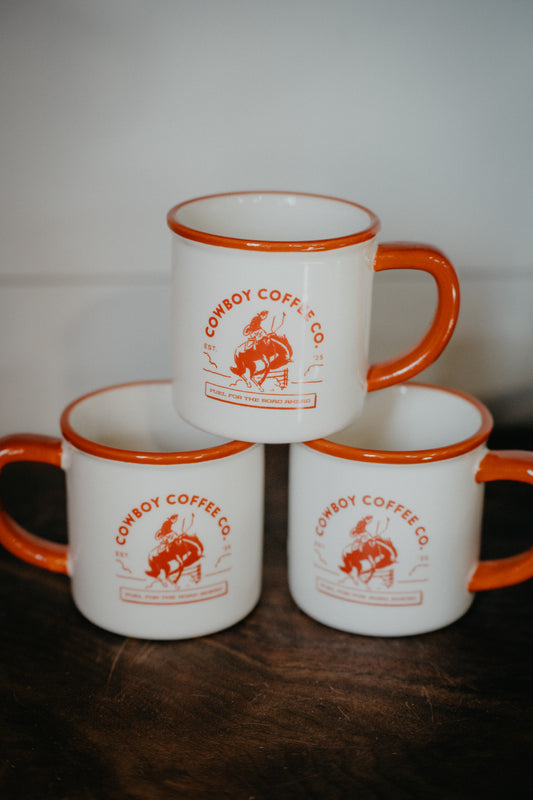 'Cowboy Coffee Co' Stoneware Mug