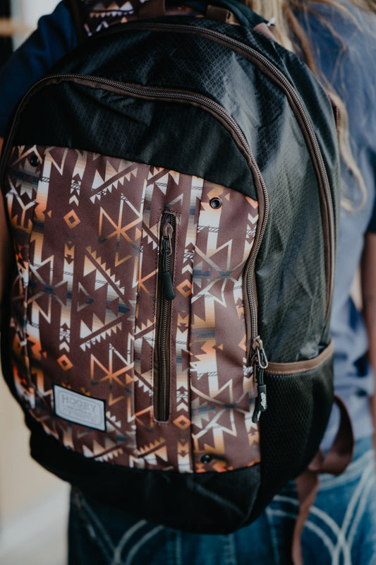 Rockstar Hooey Aztec Brown/Tan Aztec Backpack