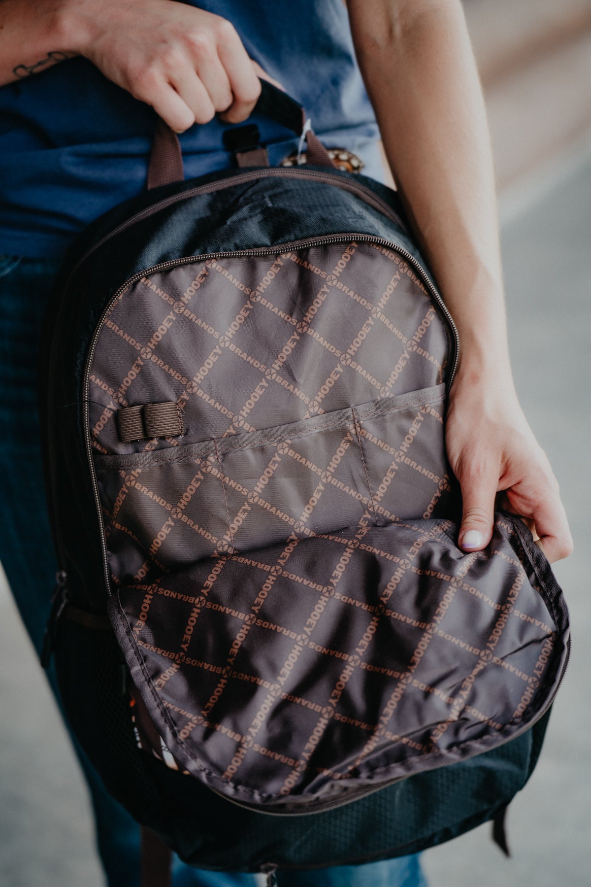 Rockstar Hooey Aztec Brown/Tan Aztec Backpack