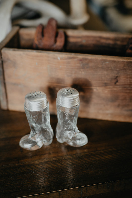 Cowboy Boot Salt & Pepper Shakers