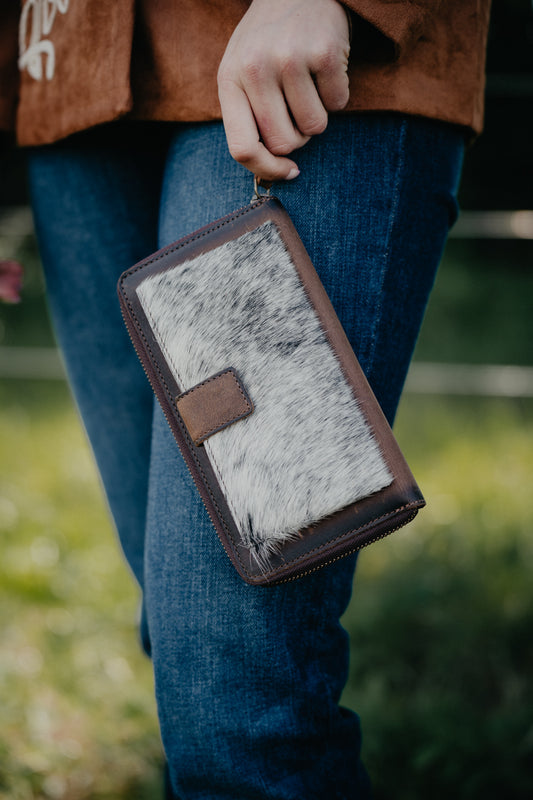 'Bentley' Cowhide Tornado Wallet by STS Ranchwear