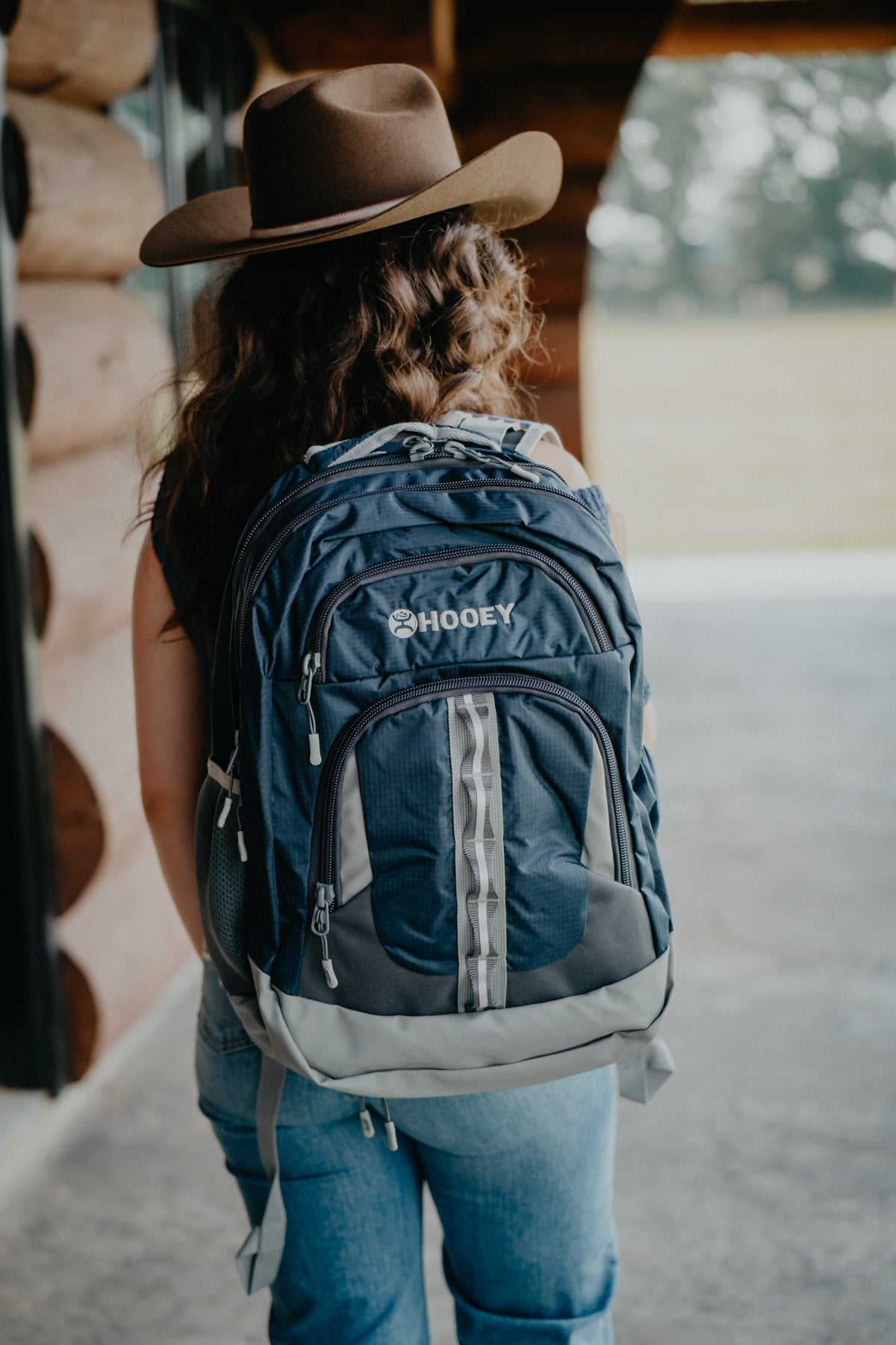 OX Hooey Backpack Navy/ Charcoal