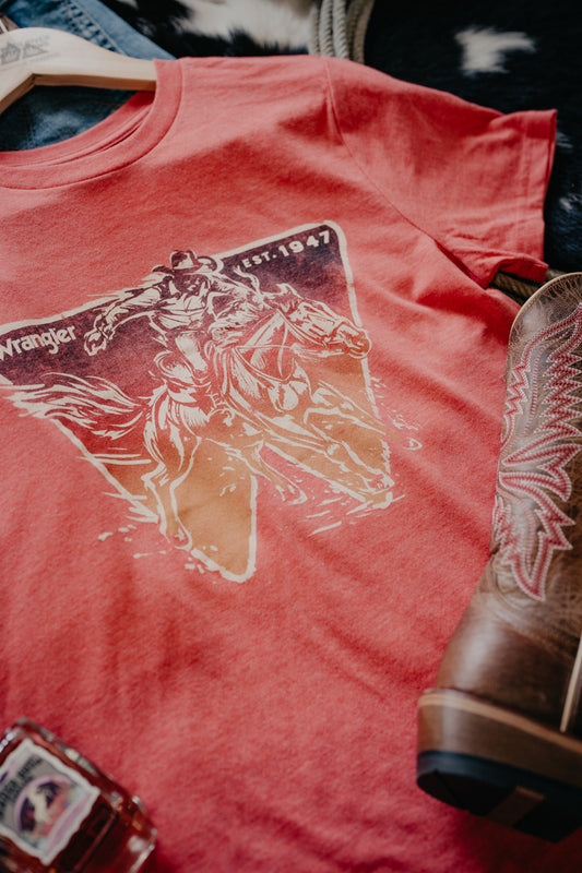 'Burnt Sienna' Women's Wrangler Graphic T (XS - XXL)