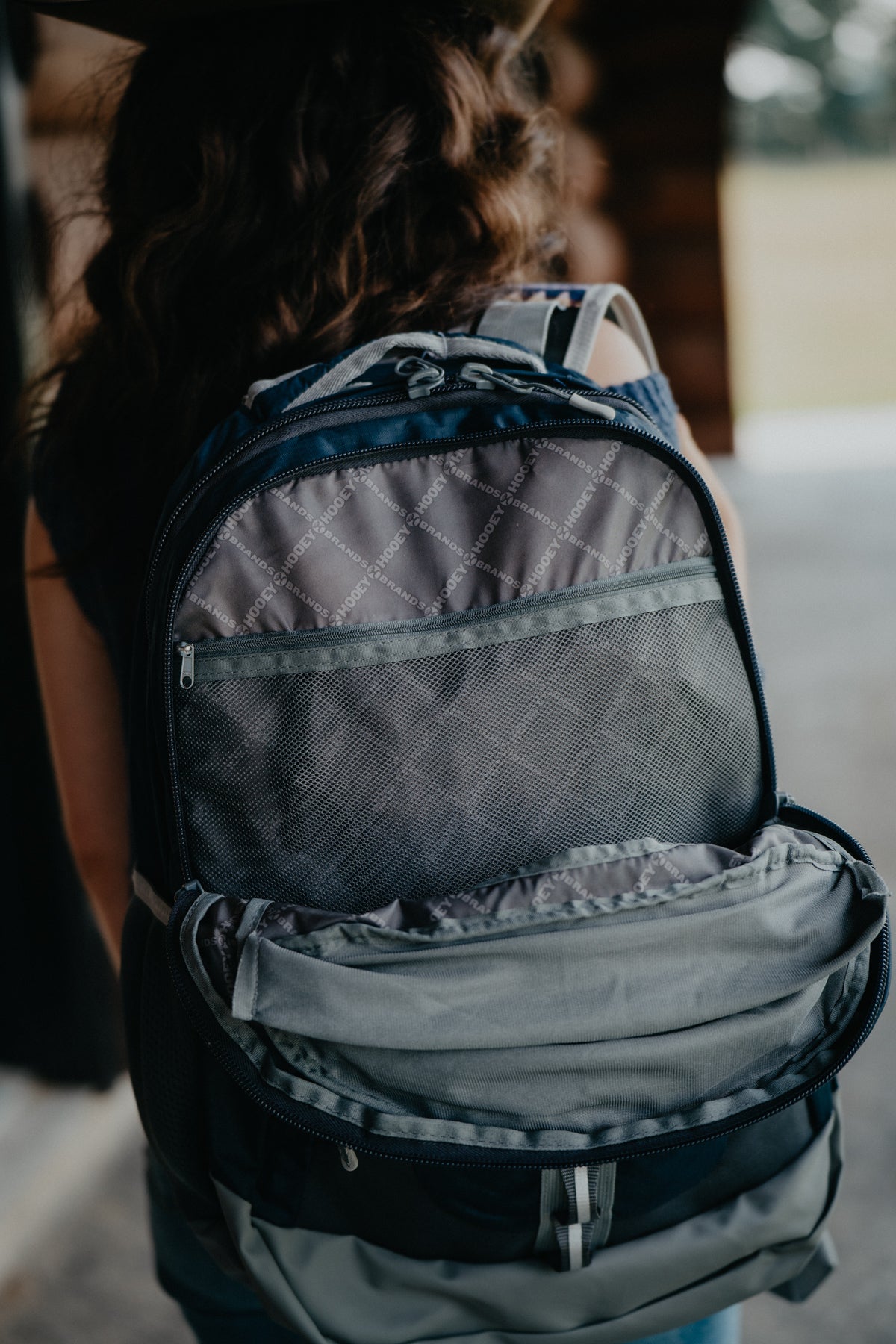 OX Hooey Backpack Navy/ Charcoal