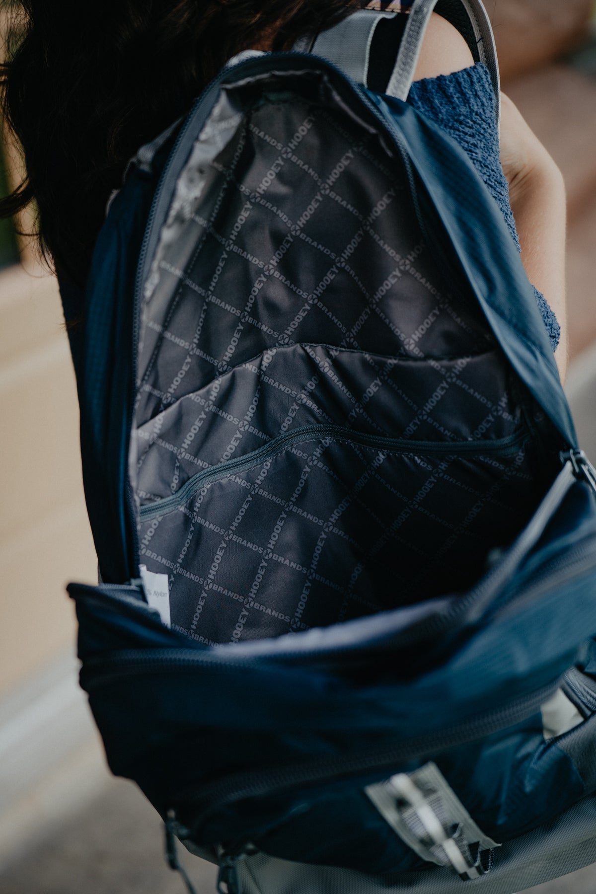 OX Hooey Backpack Navy/ Charcoal