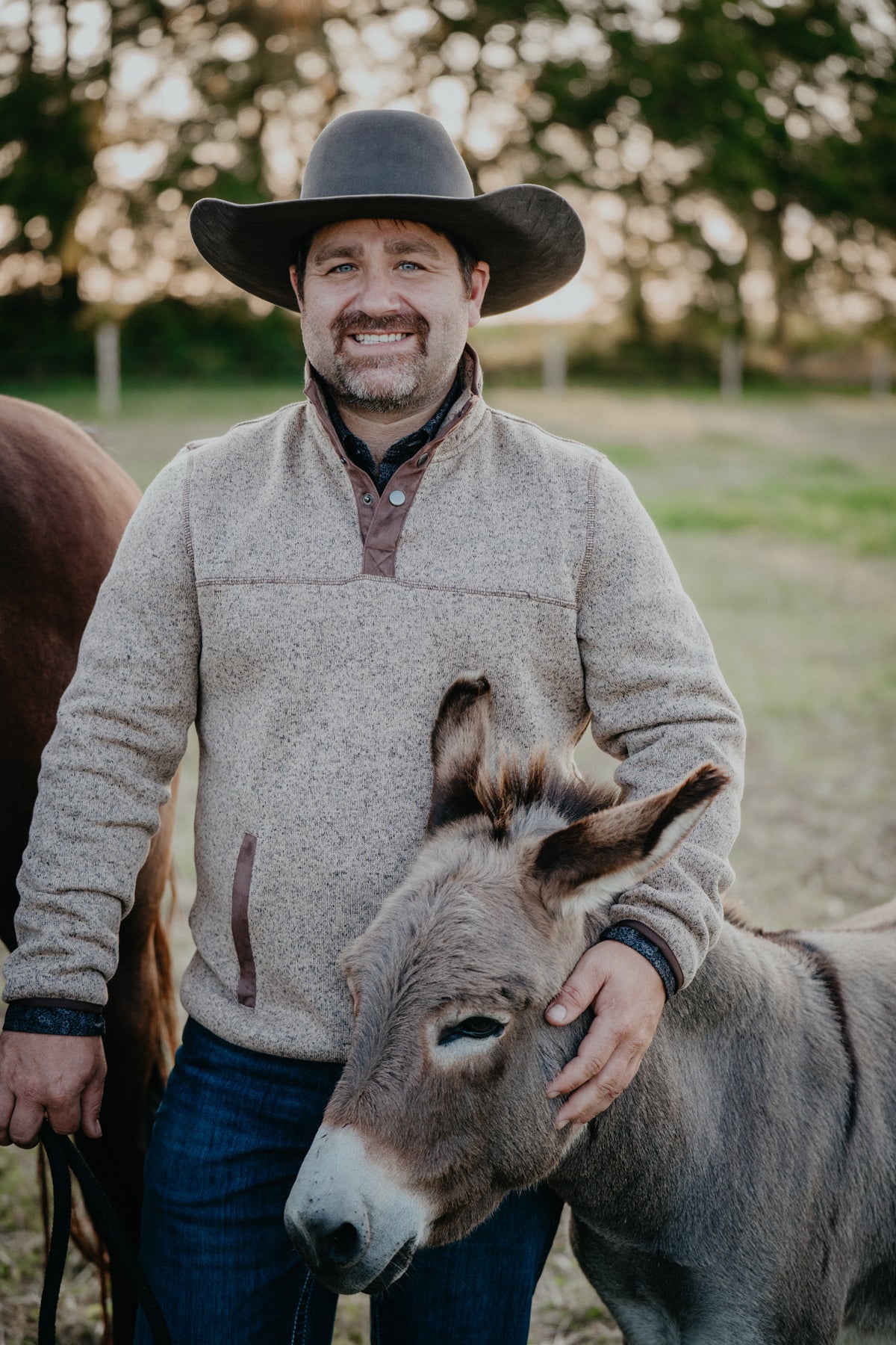 'Josh' Melange Henley Pullover (S-XXL)