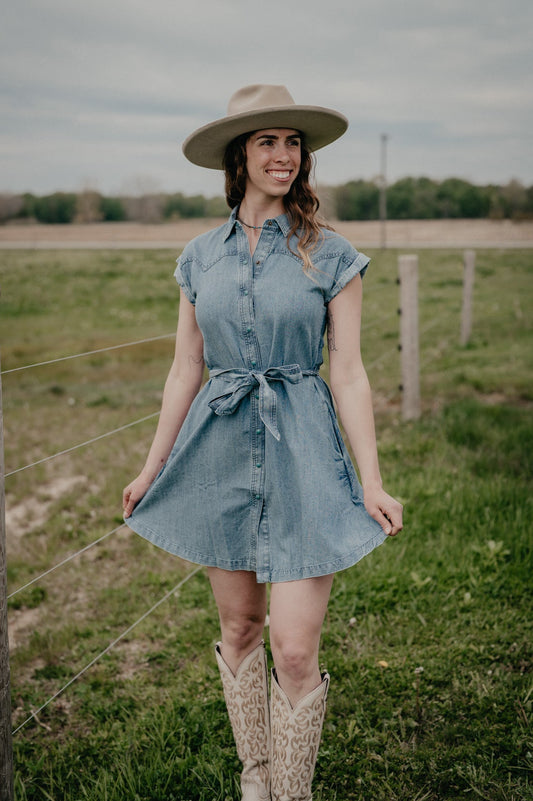 'Hampton' Women's Ariat Tencel Denim Dress (XS-XL)