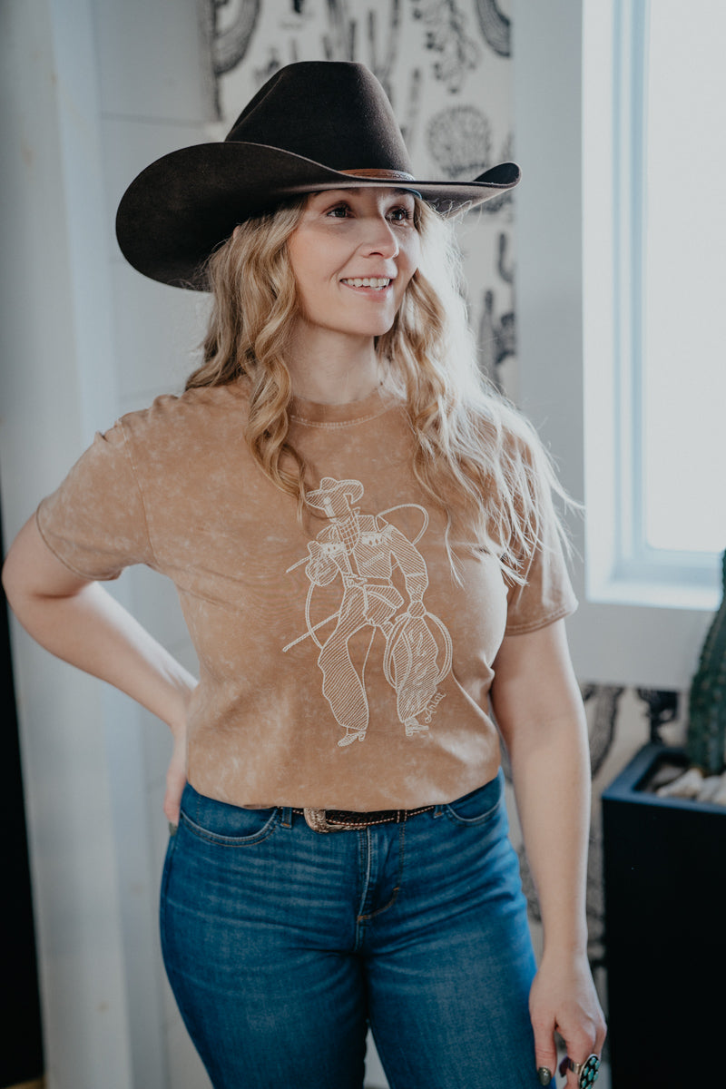'Buckaroo' Ariat T Shirt Toasted Coconut (XS-XXL)