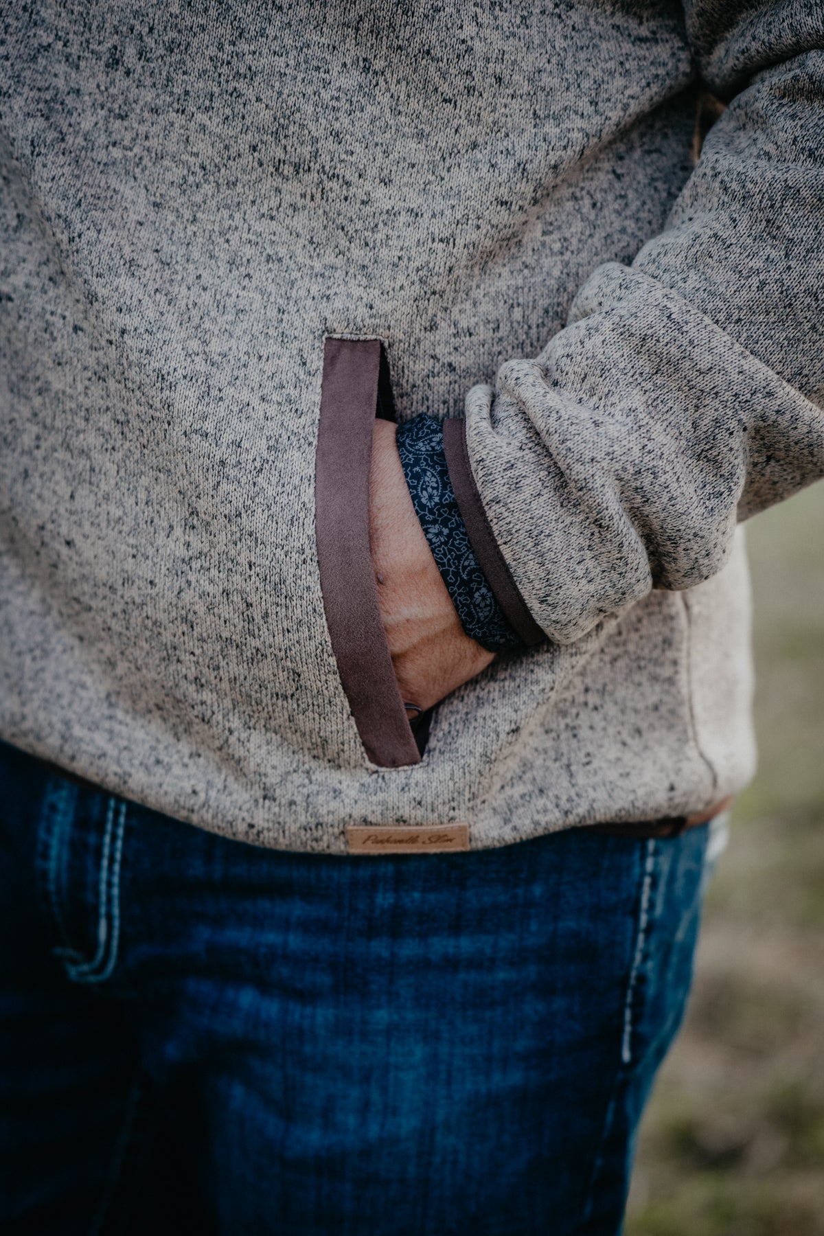 'Josh' Melange Henley Pullover (S-XXL)