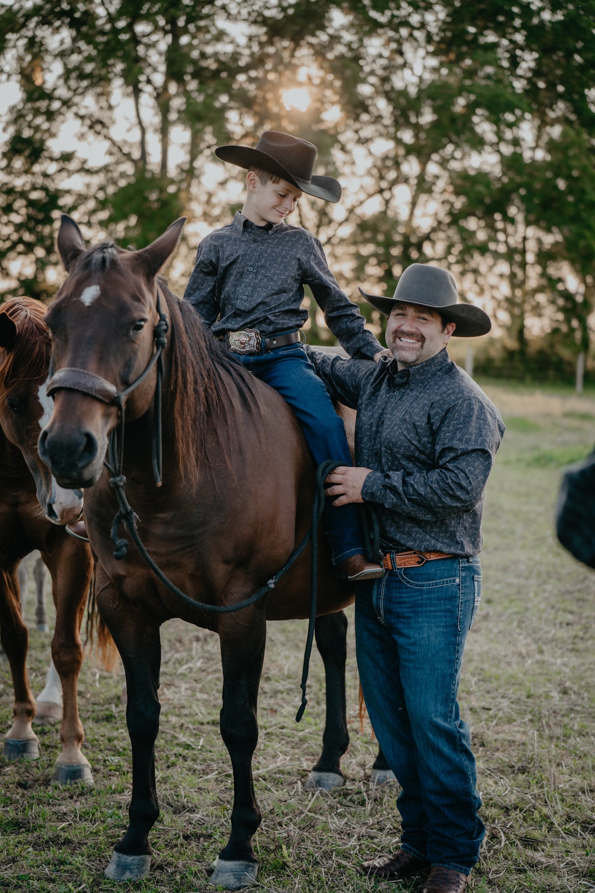 'Alvin JR' Boy's Long Sleeve Charcoal (XS-XL)
