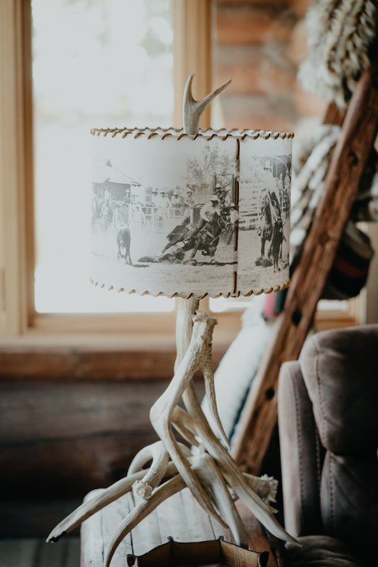 Lampshade 'Legend Team Roper'  - 14 Inches