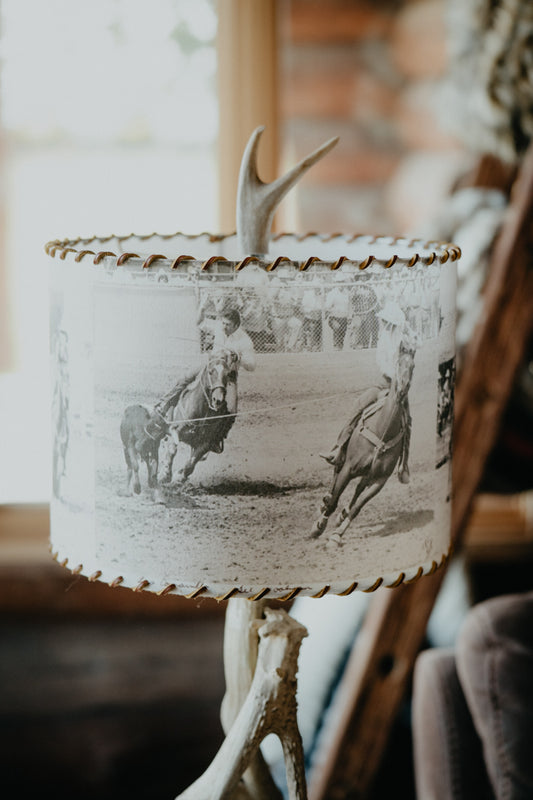 Lampshade 'Legend Team Roper'  - 14 Inches