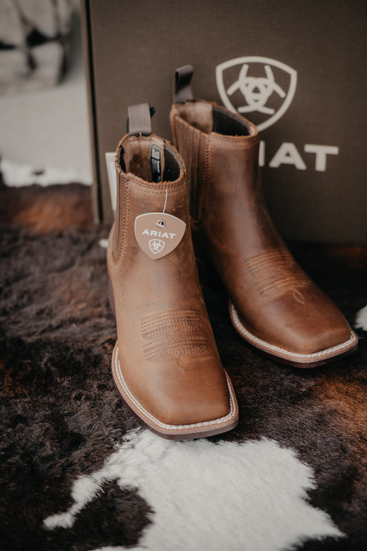 'Booker Chelsea' Distressed Brown Women's Ariat Boot