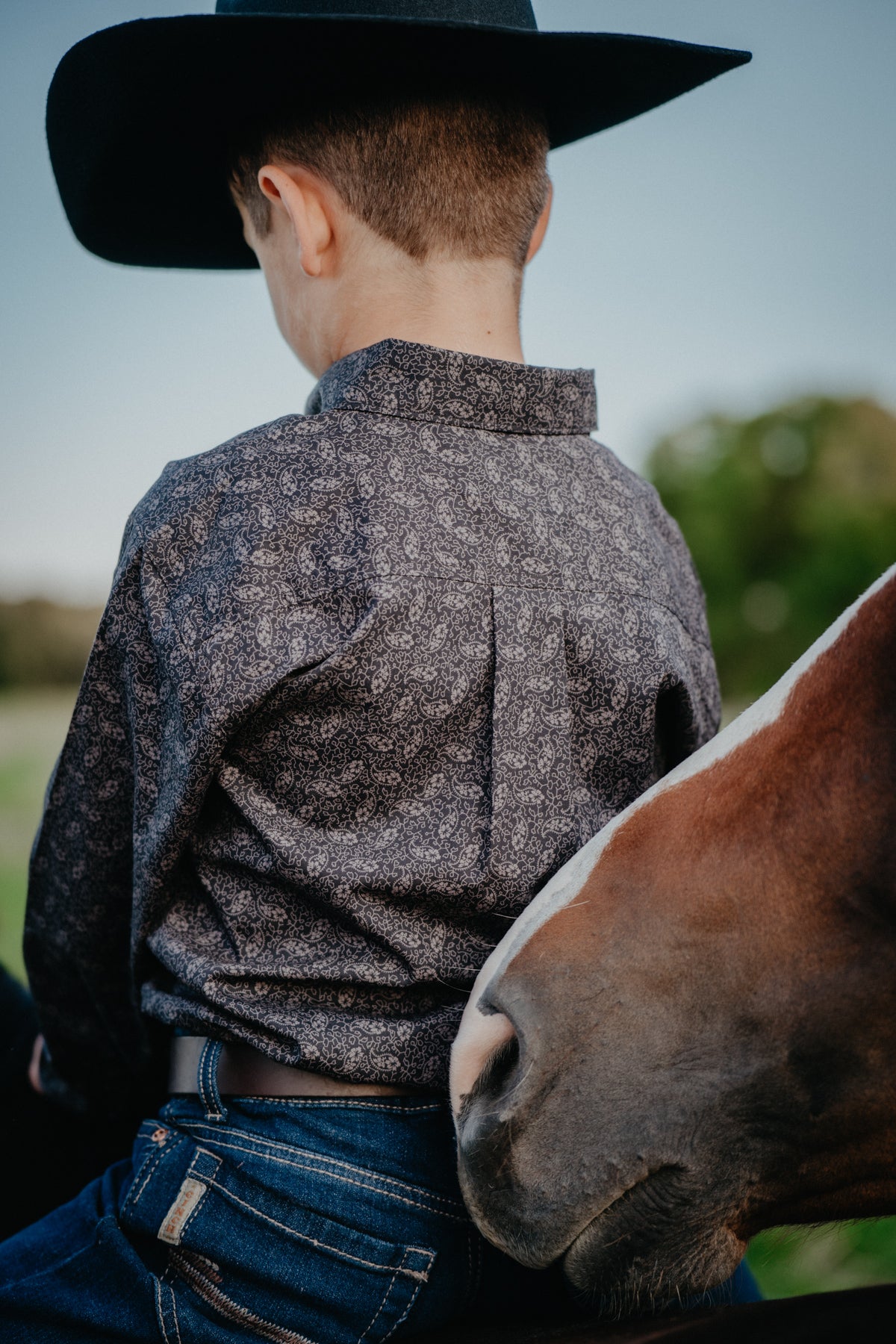 'Alvin JR' Boy's Long Sleeve Charcoal (XS-XL)