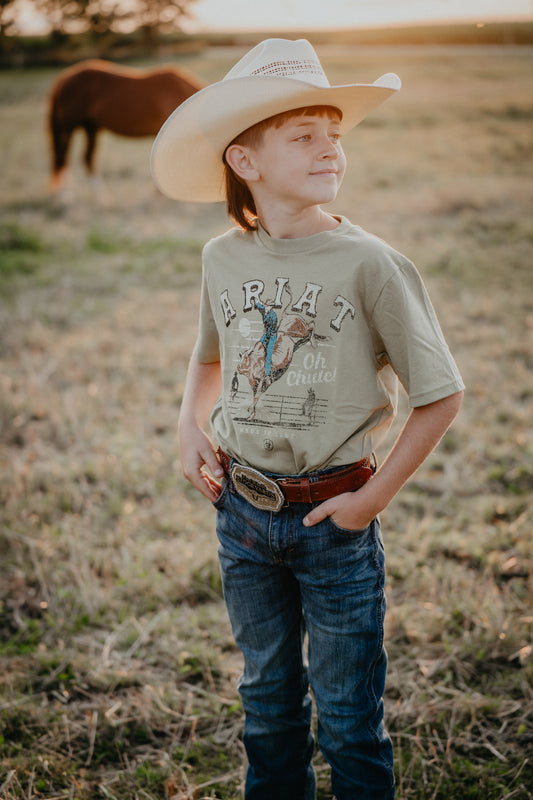 'Oh Chute' Boys Ariat Graphic T (XS-XL)