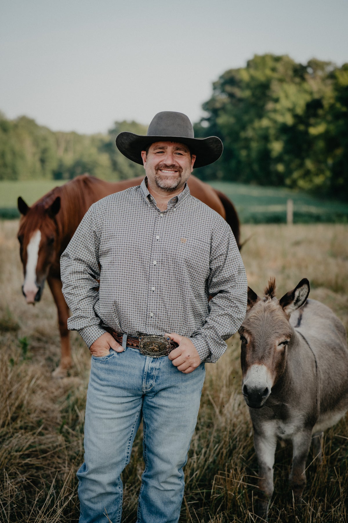 'Robert' Gold & Black Long Sleeve CINCH Button Down (M-XXL)