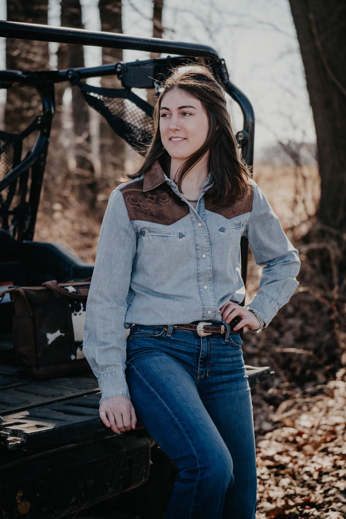 'Briscoe' Pearl Snap by Tasha Polizzi (S & M ONLY)