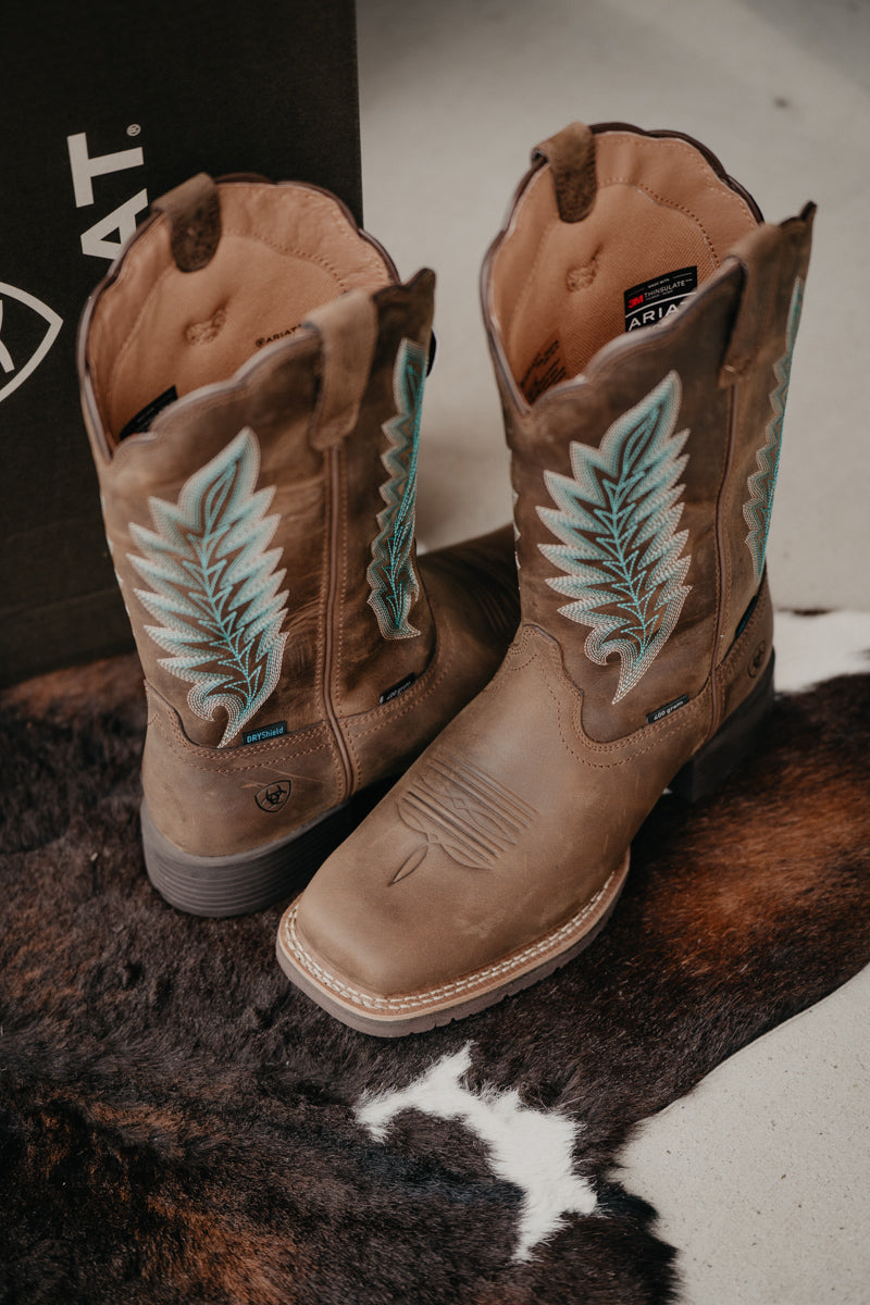 'Etta' Ariat Waterproof Insulated Winter Western Boot (Size 6-11 B Width Only)