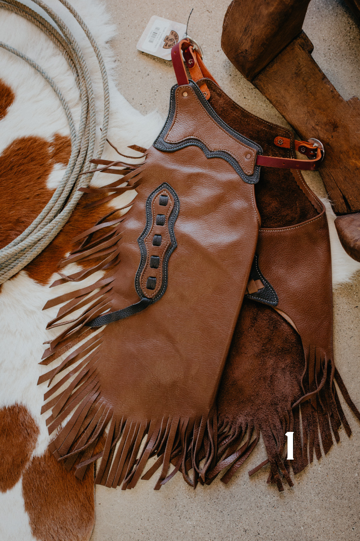 Youth Regular Leather Chaps