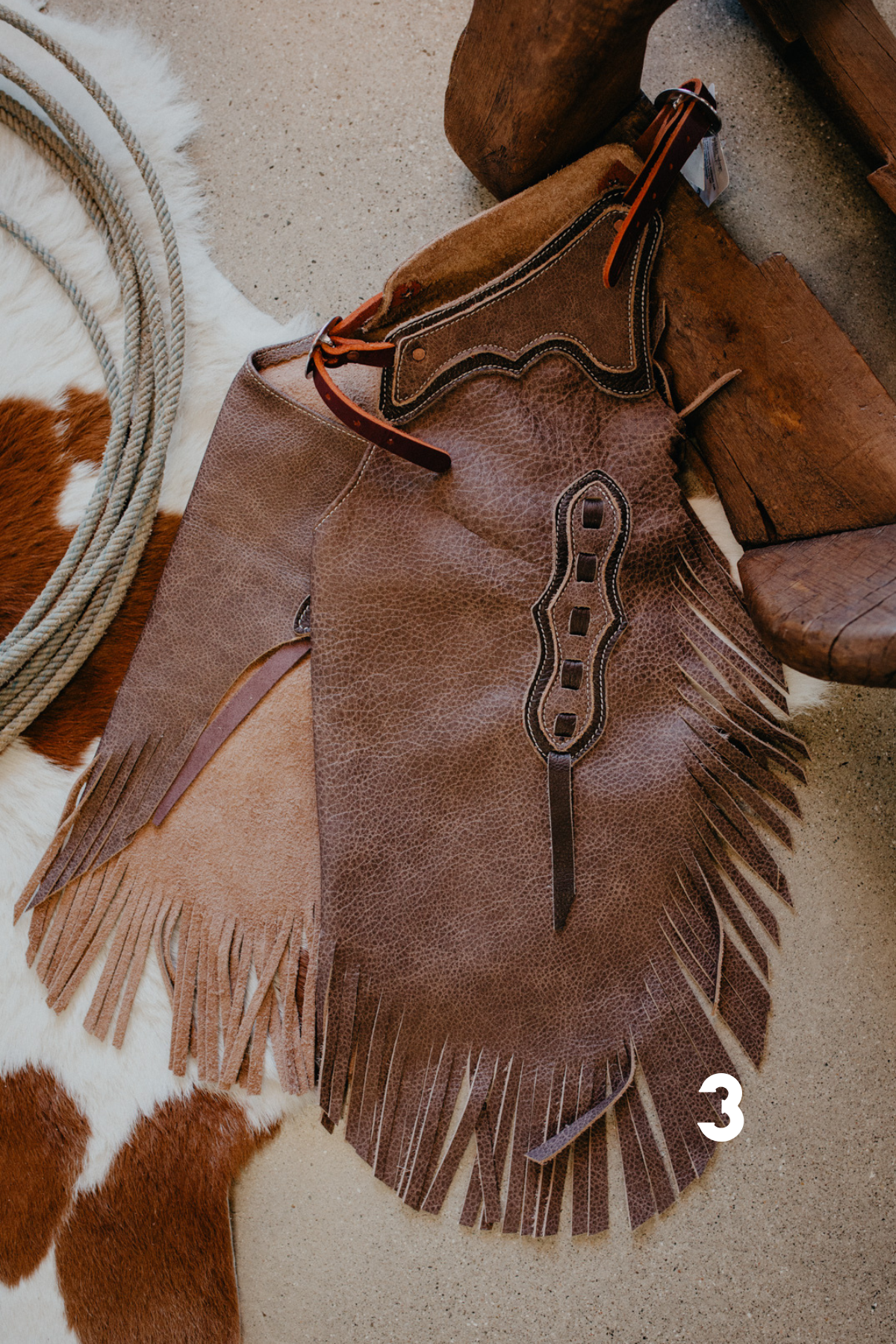 Youth Regular Leather Chaps