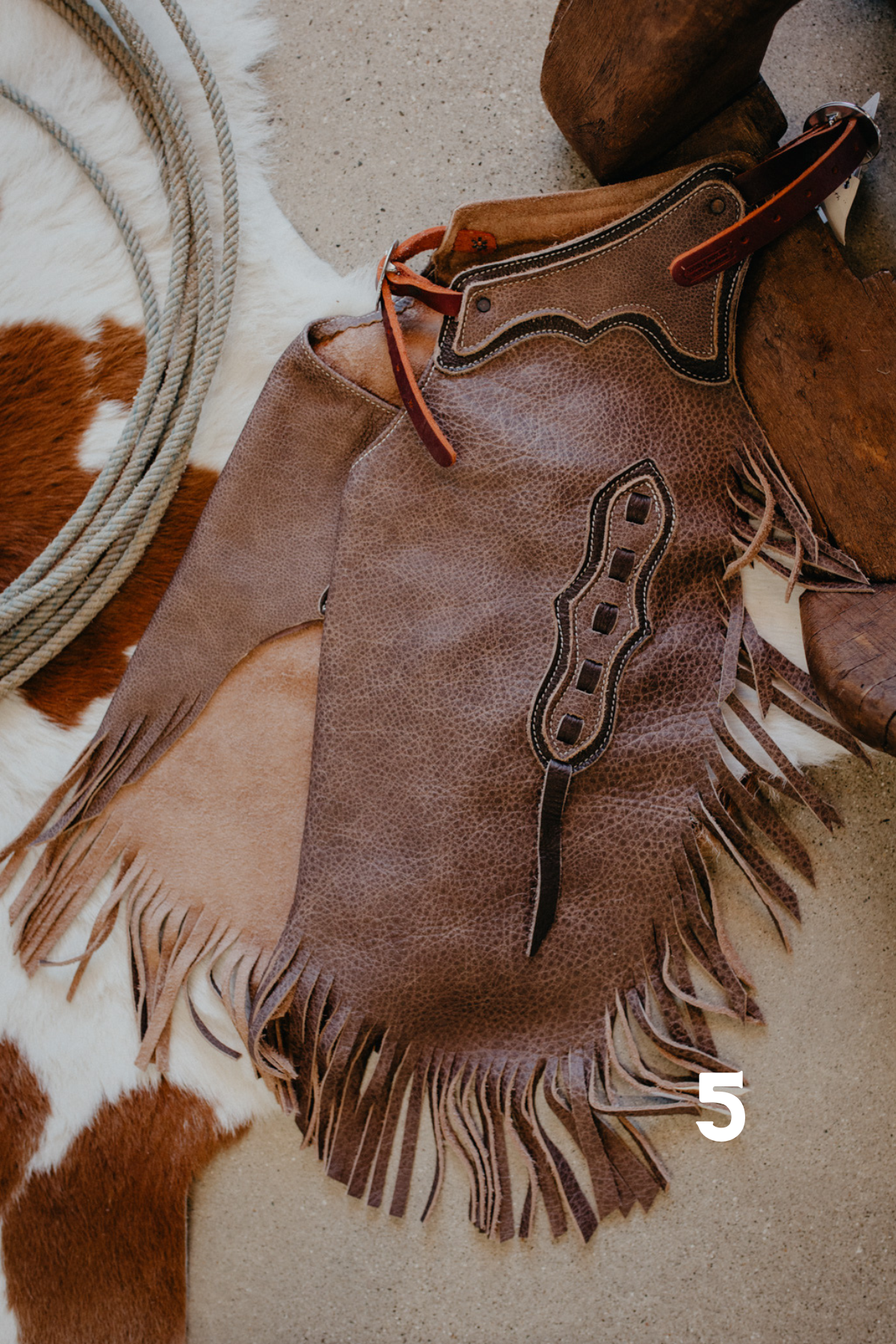 Youth Regular Leather Chaps