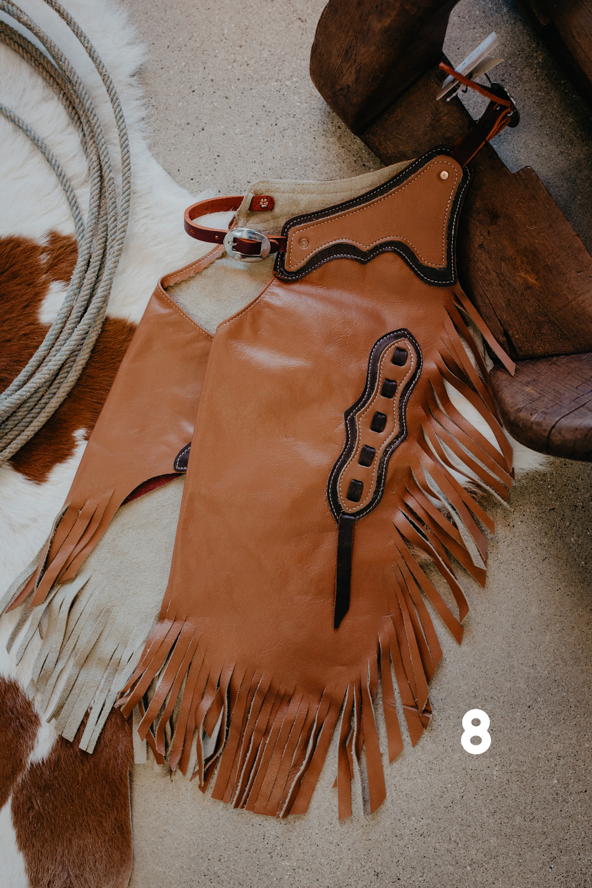 Youth Regular Leather Chaps