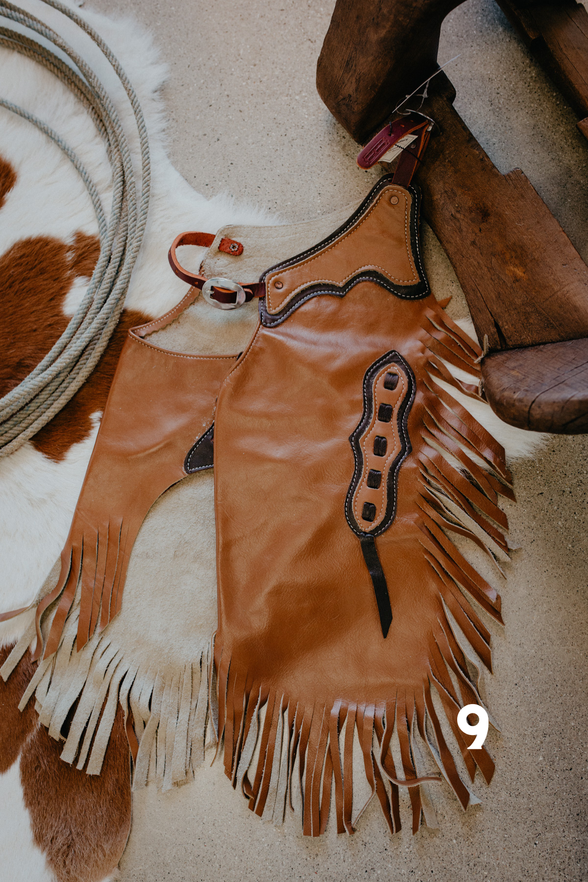 Youth Regular Leather Chaps