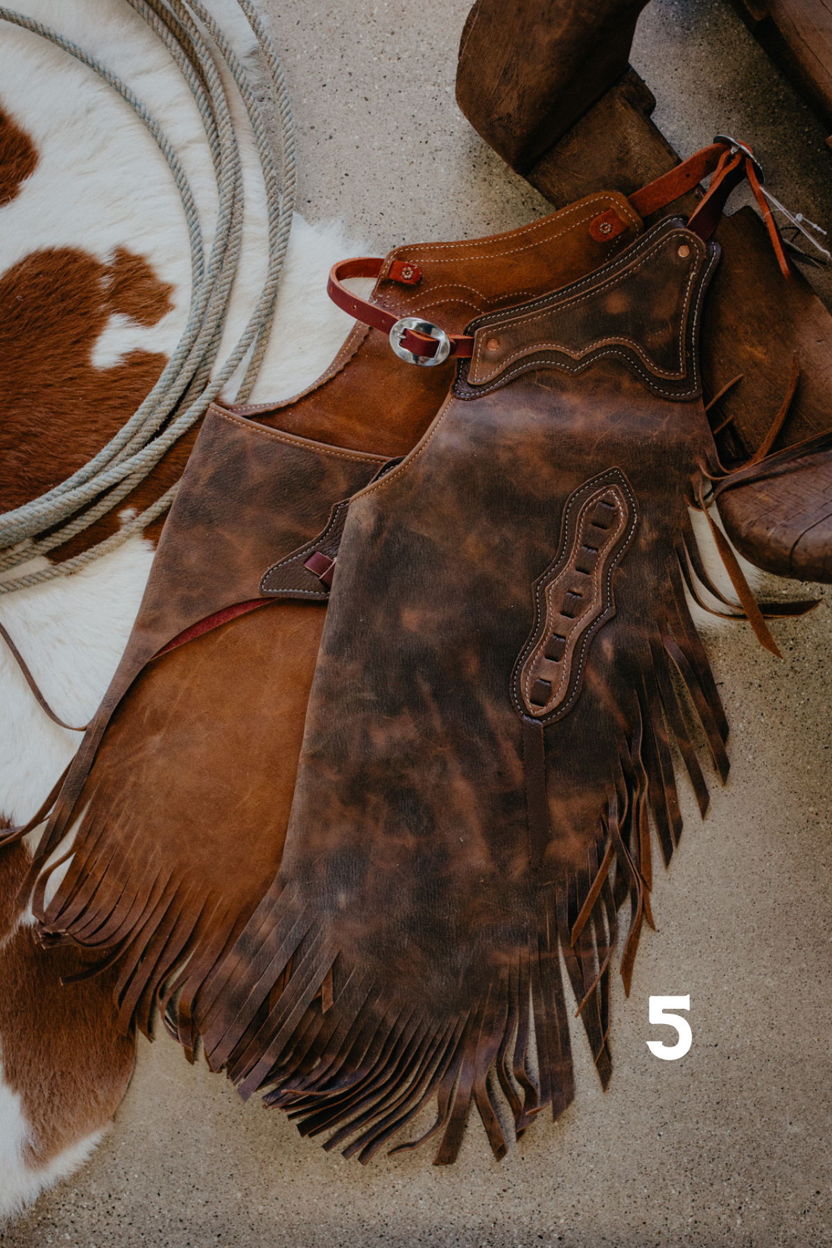 Youth XL Leather Chaps