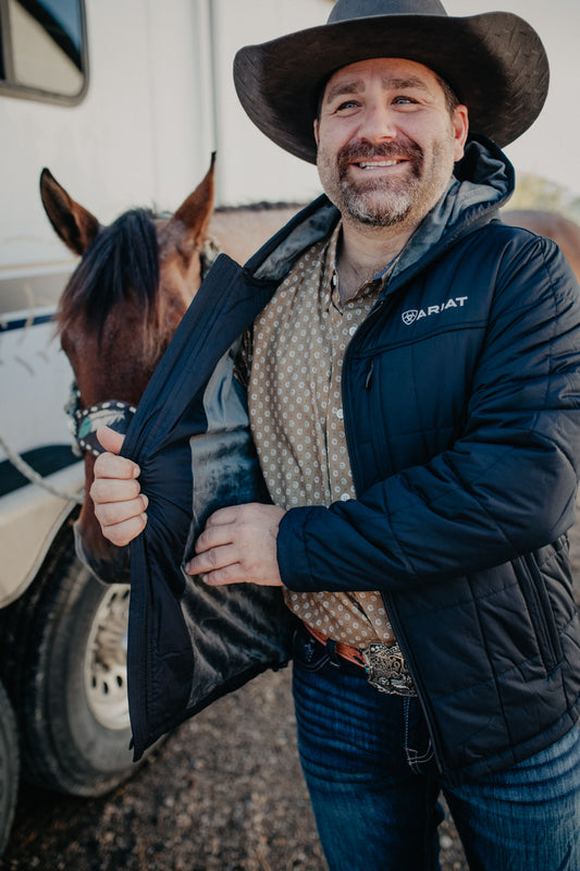 'Neil' Men's Ariat Crius Hooded Insulated Jacket (S-XXL)