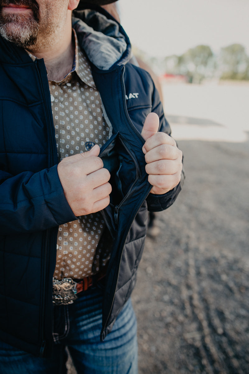 'Neil' Men's Ariat Crius Hooded Insulated Jacket (S-XXL)