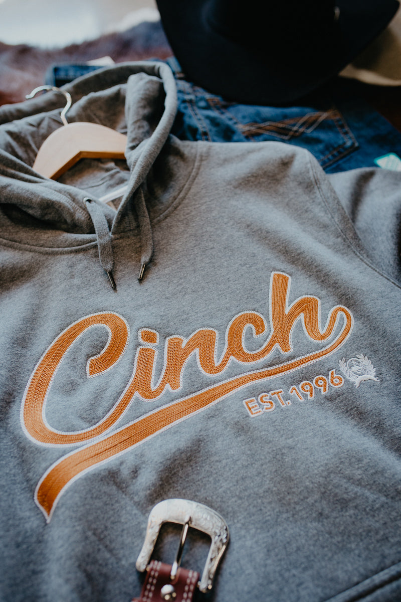 'Owen' Men's Grey CINCH Hoodie (S-XXL)