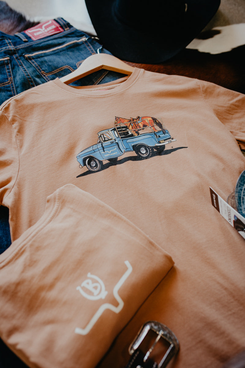 'Lane' Men's Lucky B Truck T-Shirt by Kimes Ranch (S-XXL)