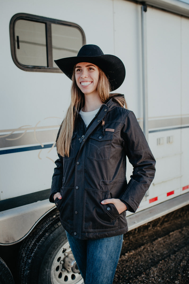 'Grizzly 2.0' Black Women's Insulated Parka by Ariat (XS-XXL)