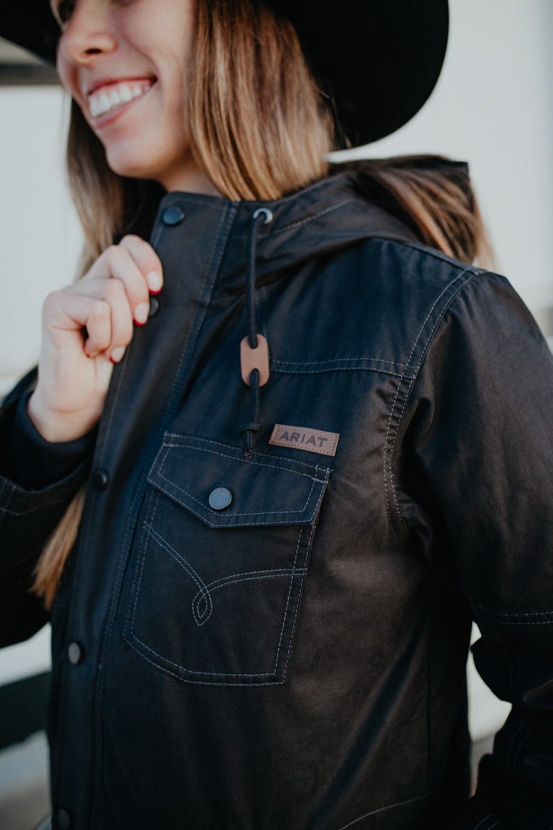 'Grizzly 2.0' Black Women's Insulated Parka by Ariat (XS-XXL)