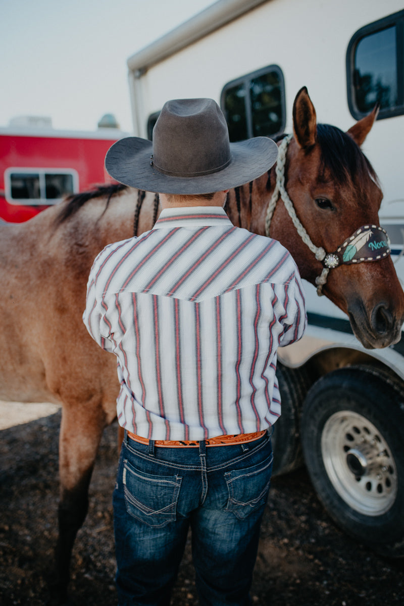 'Ryker' 20X Long Sleeve Snap Wrangler Pearl Snap Shirt (S-XXL)